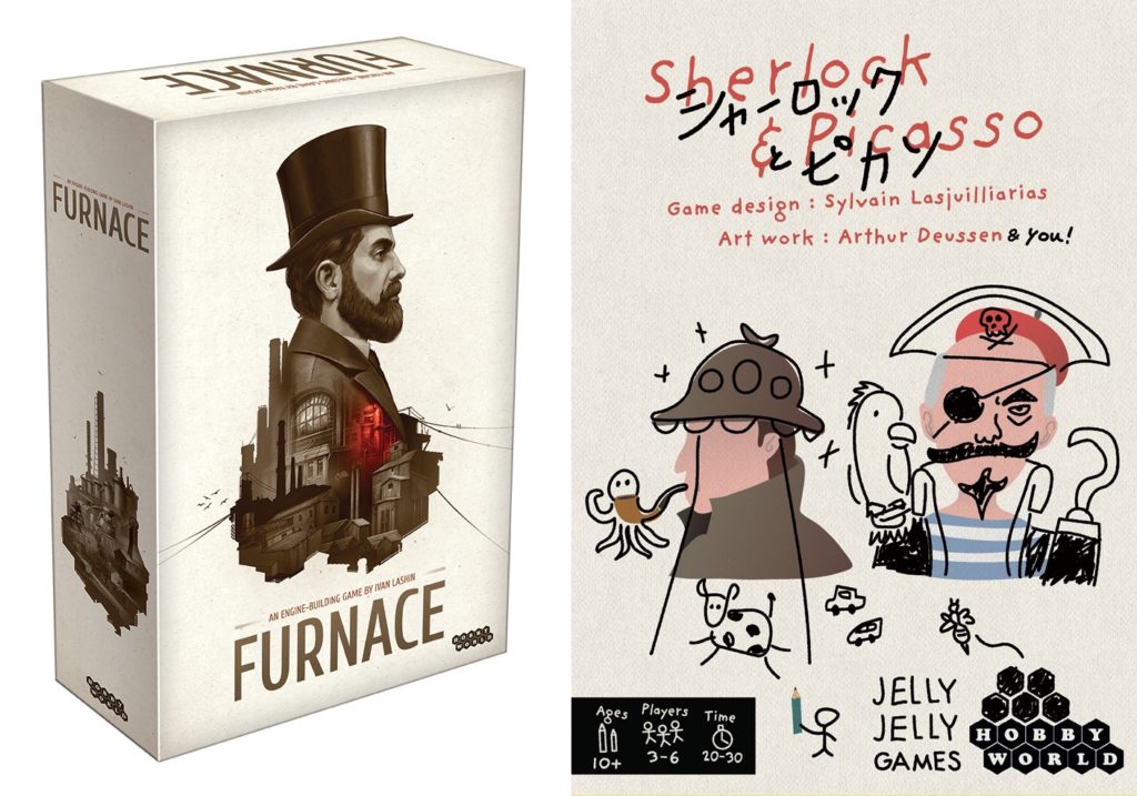 ニュース Furnace 仮題 と シャーロックとピカソ の日本語版が21年に発売決定